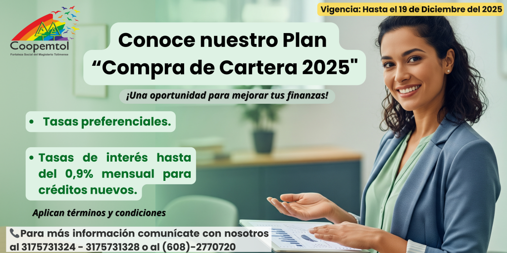 Compra de cartera 2025